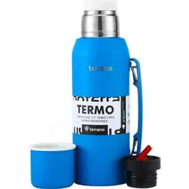 Garrafa Térmica Terrano Premium AC402021014 de 1L - Azul Eléctrico