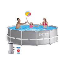 Piscina Intex 26715 de 8592 L. Con Estructura Con Bomba de Agua 110V