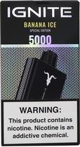 Vape Descartavel Ignite V50 Special Edition Banana Ice 5000 Puffs - 14ML