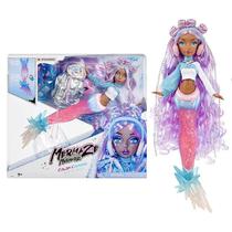 Mga Muneca Mermaze Mermaidz Winter Waves Harmonique c/ Cola Color Change Y Accesorios Plastico 5 Anos + Multicolor