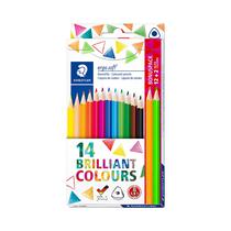 Lapices de Color Staedtler Ergo Soft Brilliant Colors 157 C14P1 14 Unidades