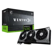 Placa de Vídeo MSI Ventus 3X Oc Nvidia Geforce RTX 5090 32GB GDDR7 - 912-V530