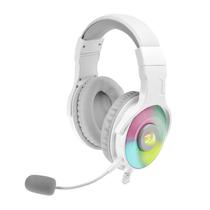 Headset Gamer Redragon Pandora 2 H350W-RGB-1 com Microfone Removivel e Iluminacao RGB - Branco