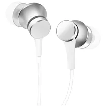 Fone de Ouvido Xiaomi Mi Basic HSEJ03JY com Microfone e Cabo de 1.25 Metros - Matte Silver