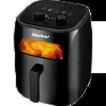 Interbras Freidora Airfry 7L/1500W/220V/50HZ Negro