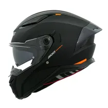 Capacete Axxis Panther SV Solid A1 - Fechado - Tamanho XXL - com Óculos Interno - Black Matt