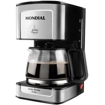Cafeteira Mondial Dolce Arome C-43-20X-Si para Até 20 Xícaras/220V - Preto/Prata