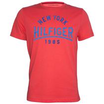 Camiseta Tommy Hilfiger Masculino C8878A7801-611 XL Vermelho