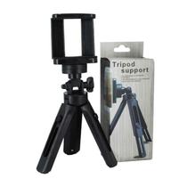 Tripe Suporte Portatil para Smartphones S1659 Vertical e Horizontal 360O com 28CM - Preto