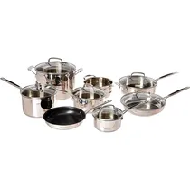 Jogo de Panelas Cuisinart 77-14N Inox 14 Peças