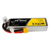 Gens Ace Tattu 14.8V 3700MAH 45C 4S G-Tech Lipo XT60 Plug