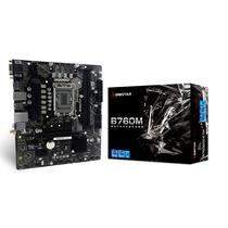 Placa Mãe Biostar B760MX2-e D4 Socket LGA 1700 Chipset Intel B760 DDR4 Micro ATX