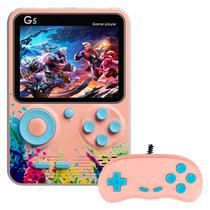 Console Portatil Game Box G5 S1691 / 3.0" / 500 Jogos / com Controle - Azul Claro/ Rosa Claro