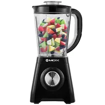 Liquidificador Mox MO-LC59 / 550W / 2 Velocidades + Pulsar / 1.6 Litros / 110V ~ 50/ 60HZ - Preto