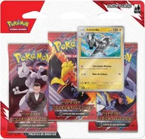 Cartas Pokémon EV10 Rivais Predestinados Zebstrika - 100-10521 - (19 Cartas)