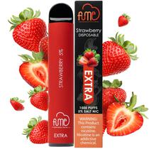 Vape Descartavel Fume Extra 1500 Puffs com 5% Nicotina - Strawberry