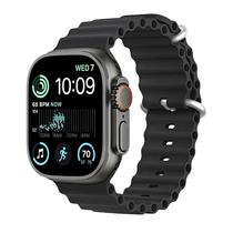 Relogio Smartwatch H19 Ultra 2 Big 2.3" com Bluetooth / 9 Pulseiras - Preto