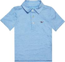 Outlet Camiseta Polo Vineyard Vines Kids 3G010130 Masculina - Azul Ceu Listrado