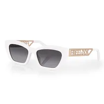 Oculos de Sol Feminino Freelook F1002-4 - Branco/Rose Gold