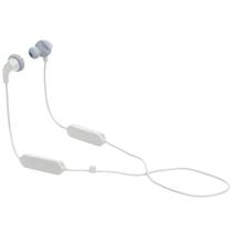 Fone de Ouvido JBL Endurance Run 2 Bluetooth 5.0 Branco / Bateria 10 Horas / Microfono / Resistencia Al Agua IPX5