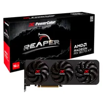 Placa de Vídeo Power Color Radeon RX-9070XT 16GB GDDR6 - RX9070XT 16G-A