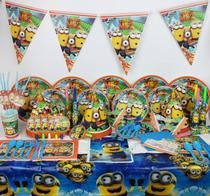 Kit para Aniversarios Minions 14PCS