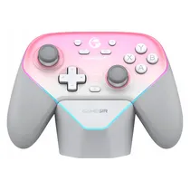 Controle Sem Fio Gamesir Super Nova T4N Pro / com Base de Carga - Rosa