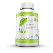 Earth's Creation Colon Detox 14X com 100 Capsulas