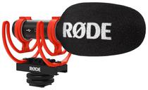 Microfone Shotgun Rode Videomic Go II para Montagem Em Cameras Preto