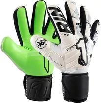 Luva para Goleiro Rinat Meta Tactik GK Semi Ad - Branco/Verde