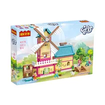 Juguete de Construcción Cogo Girls 4576 Vacation Cottage 658 Piezas