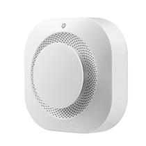 Sensor Detector de Fumaca 4LIFE FL441R Sem Fio / A Bateria / Frequencia 433MHZ / Compativel com Alarme- Branco