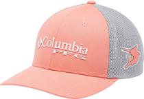 Bone Columbia Mesh Ball Cap 1503971-697 Salmon/Grey - Unissex