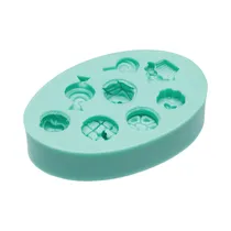 Molde de Silicona para Fondant Kitchen Craft SDIFM16