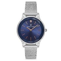 Relogio Analogico Feminino Daniel Klein DK.1.12678-2 Premium Ladies / Pulseira de Aco Inoxidavel - Prata