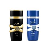 Perfume Kit Asad (2 En 1) Negro/Azul