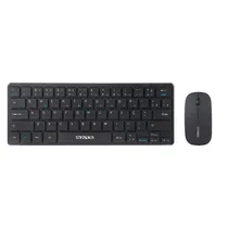 Kit Mouse e Teclado Satellite AK-731G - Sem Fio - 1600DPI - Português - Preto
