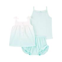 Conjunto Infantil Carter's 1Q428010 Nina 3 PZS