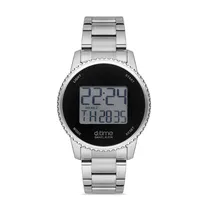 Relógio Digital Masculino Daniel Klein D:Time DK.1.12639-1 - Prata/Preto