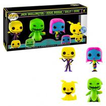 Funko Pop Disney Black Light NBC Jack/Oogie/Sally/Zero 4PACK 69146