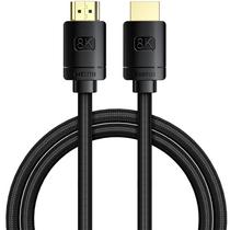 Cabo HDMI Baseus 2.1 8K 60 HZ / 4K 120 HZ - Preto 5 Metros (WKGQ040201)