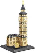 Blocos de Construção Architecture Elizabeth Tower Wange - 4211 (892 Peças)