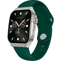 Relógio Smartwatch FTX AM15-Svgre 51 MM - Prata/Verde