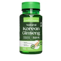 Earth’s Creation Korean Ginseng 520MG 100 Cápsulas