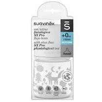 Suavinex Nuery Biberon 150 PP Fisiologico FS Fox Polipropileno 150ML Gris