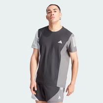 Adidas Remera Mas Own The Run Tee IQ3816 Negro/Gris (T)XL