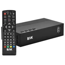 Conversor Digital BAK BK-2023 Isdb-T / Full HD - Preto