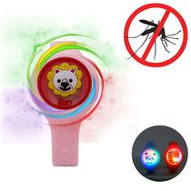 Pulseira Anti Mosquito Repelente Natural Citronela com LED - Rosa