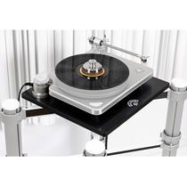 Solid Tech Acess Turntable Shelf L Carb High Gloss