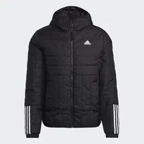 Chaqueta Térmico Masculino Adidas Itavic 3 Stripes Con Capucha